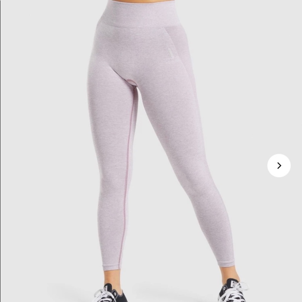 Gymshark Flex High Waisted Leggings - Purple/Grey